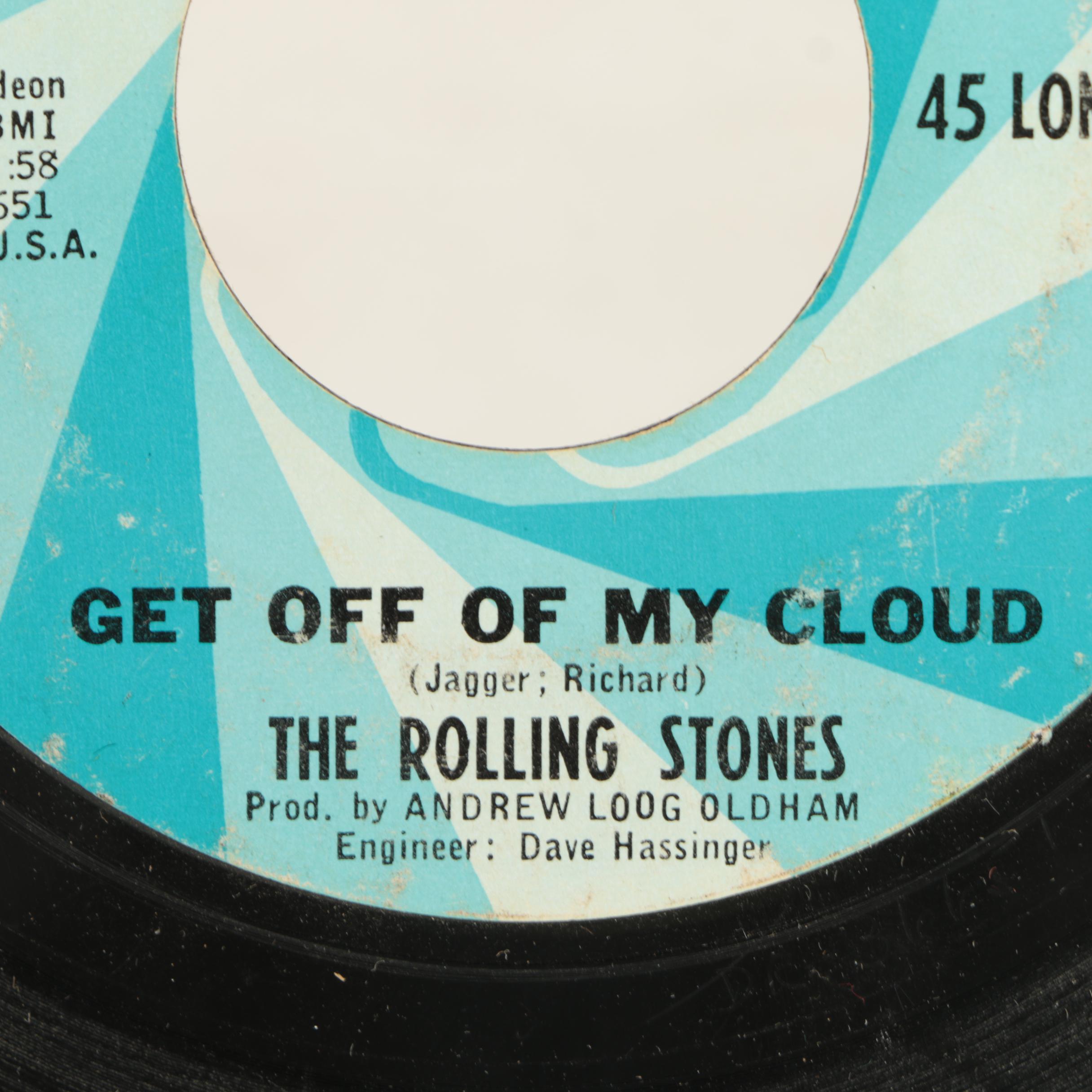 Rolling Stones, Joan Baez, Stevie Nicks, 12O Other Rock and Folk 45 rpm Singles