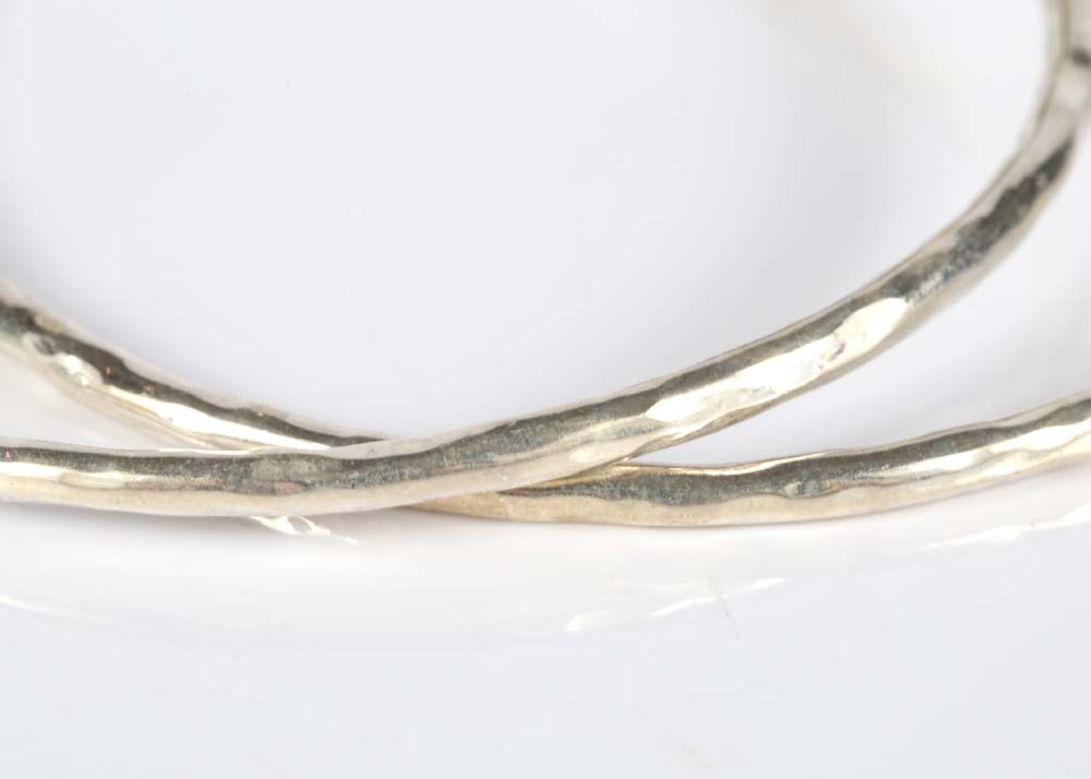 Sterling Silver Bangle Bracelets