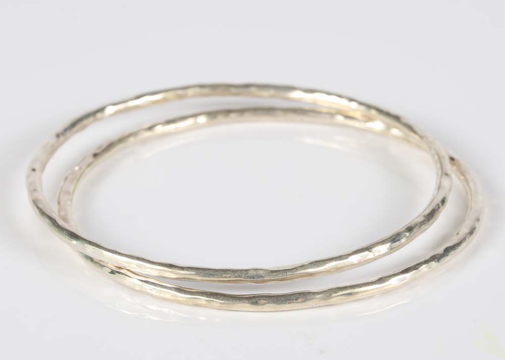 Sterling Silver Bangle Bracelets