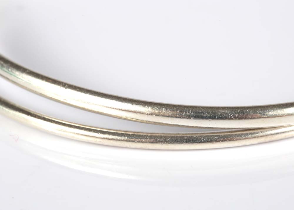 Sterling Silver Bangle Bracelets