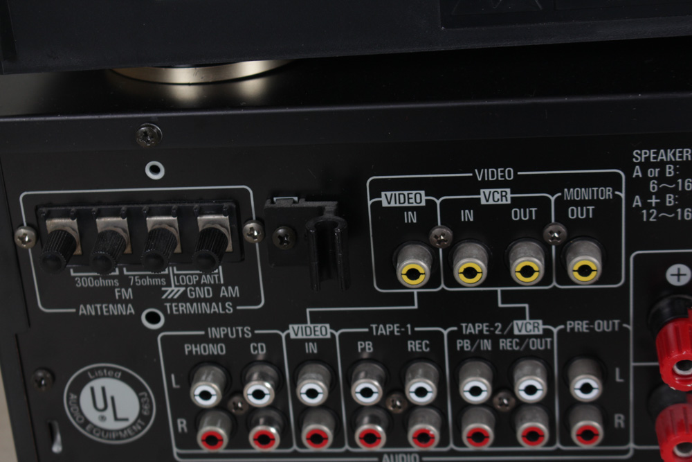 Denon Stereo Receiver and Double Cassette Tape Deck