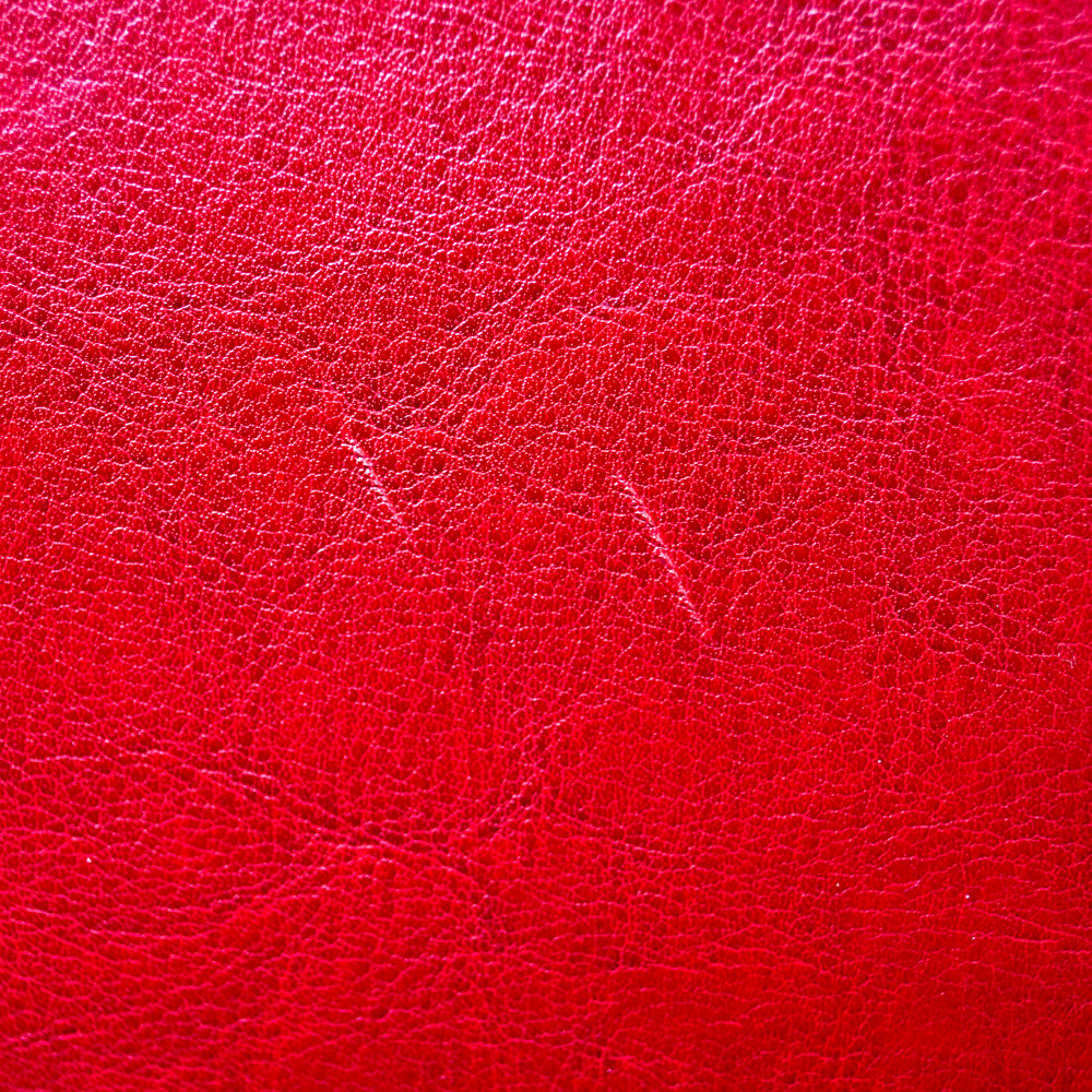 Set of Red Upholstered Chairs