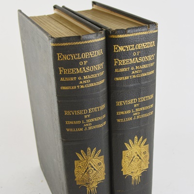 "Encyclopedia of Freemasonry" Revised Edition Hardcover Books, Vol. 1&2