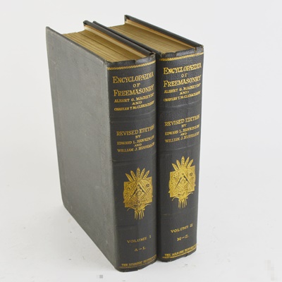 "Encyclopedia of Freemasonry" Revised Edition Hardcover Books, Vol. 1&2