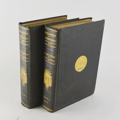 "Encyclopedia of Freemasonry" Revised Edition Hardcover Books, Vol. 1&2