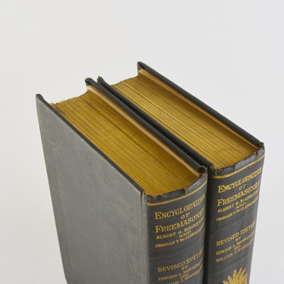 "Encyclopedia of Freemasonry" Revised Edition Hardcover Books, Vol. 1&2