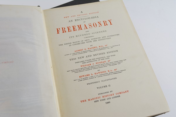 "Encyclopedia of Freemasonry" Revised Edition Hardcover Books, Vol. 1&2