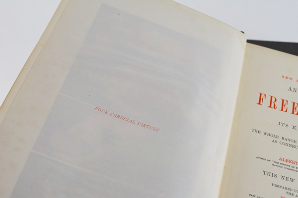 "Encyclopedia of Freemasonry" Revised Edition Hardcover Books, Vol. 1&2