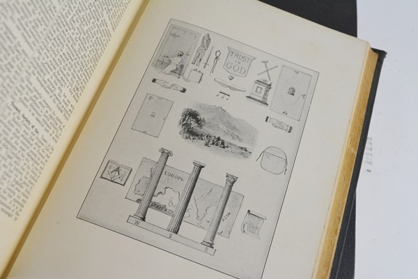 "Encyclopedia of Freemasonry" Revised Edition Hardcover Books, Vol. 1&2