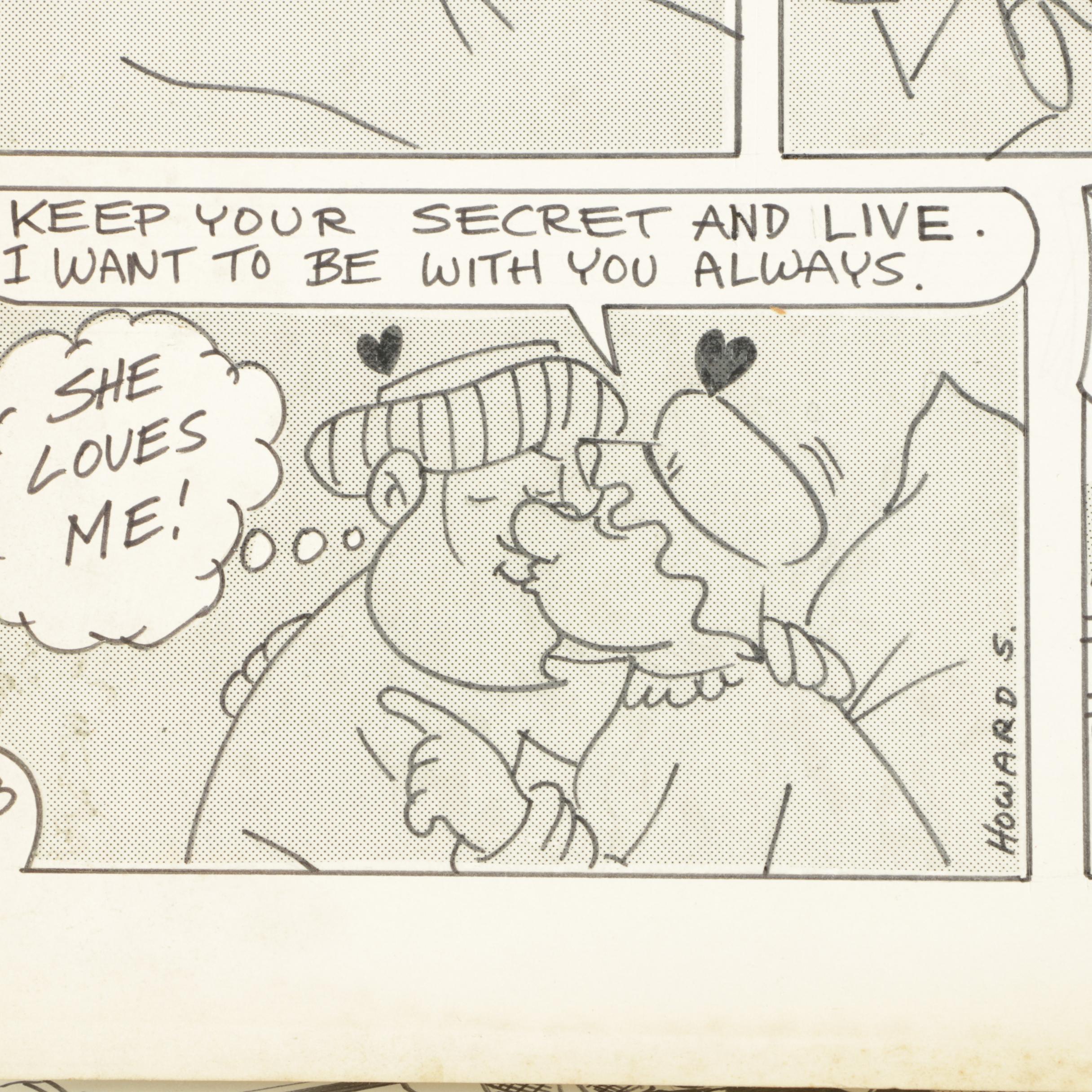 Arnold Fine and Howard Spielman Storyboard Panels and Illustrations