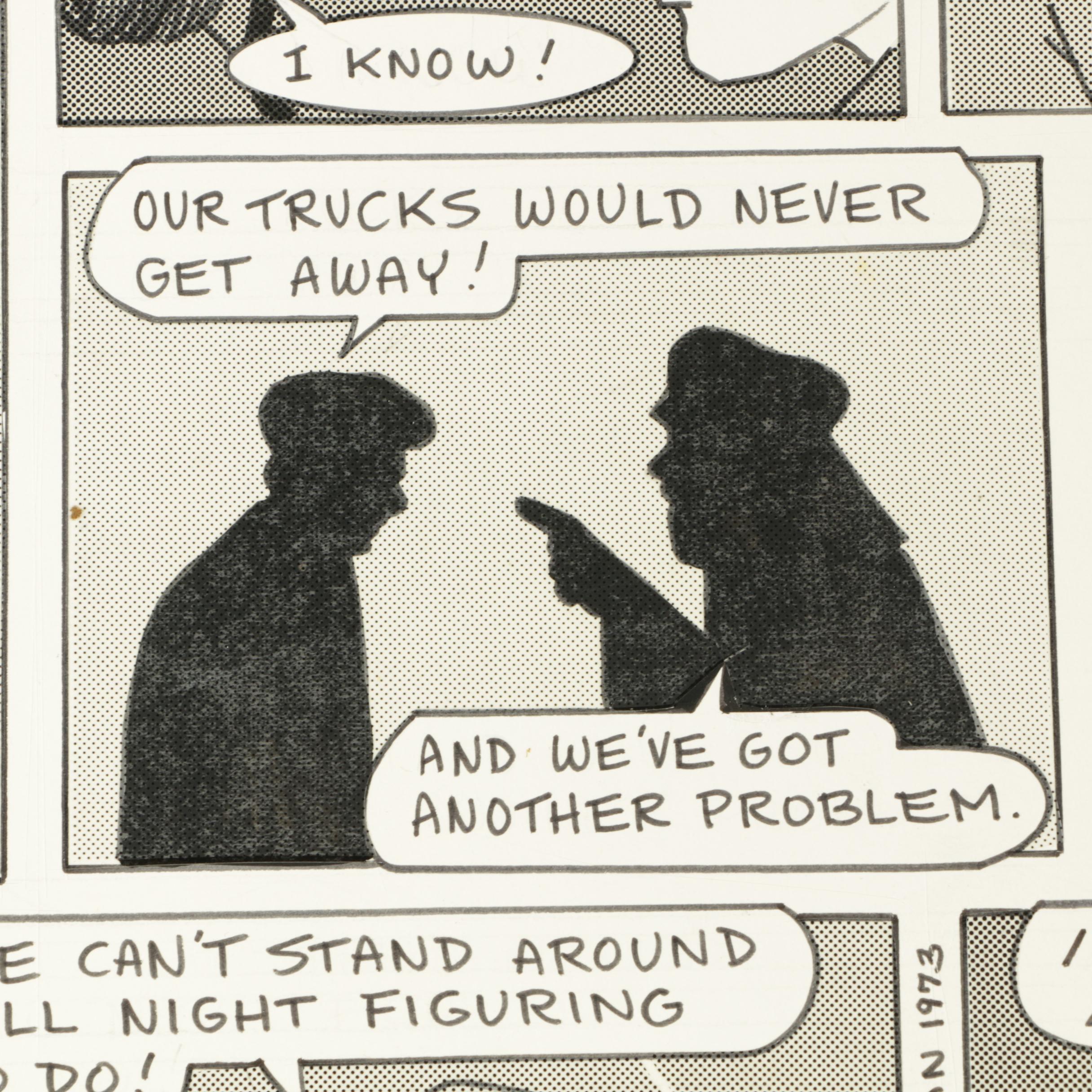 Arnold Fine and Howard Spielman Storyboard Panels and Illustrations