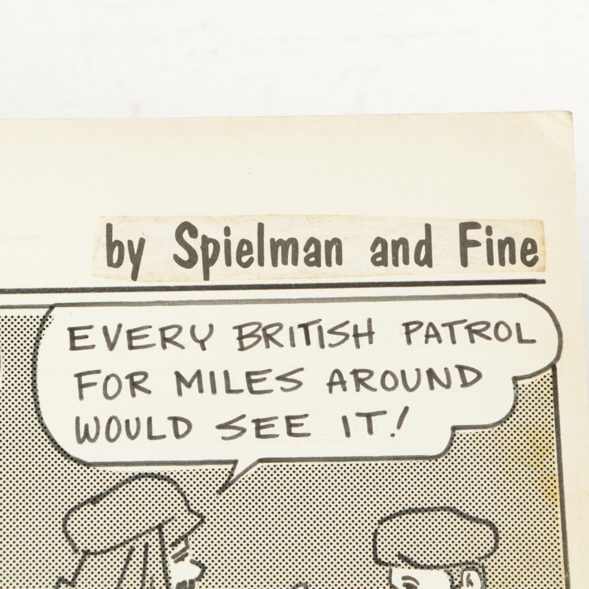 Arnold Fine and Howard Spielman Storyboard Panels and Illustrations