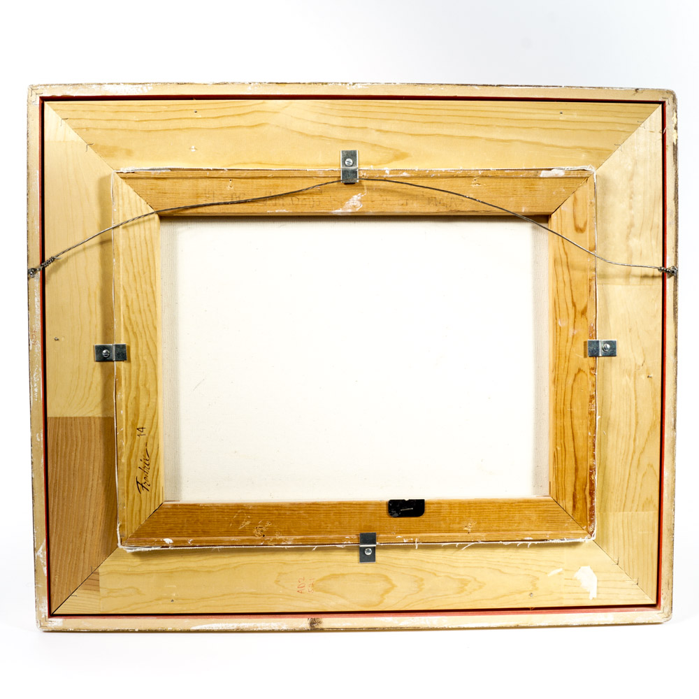 Ann Dettmer Original Oil Painting on Canvas Depicting Nude