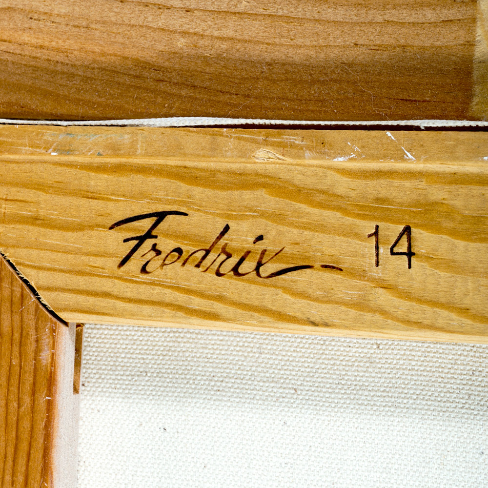 Ann Dettmer Original Oil Painting on Canvas Depicting Nude