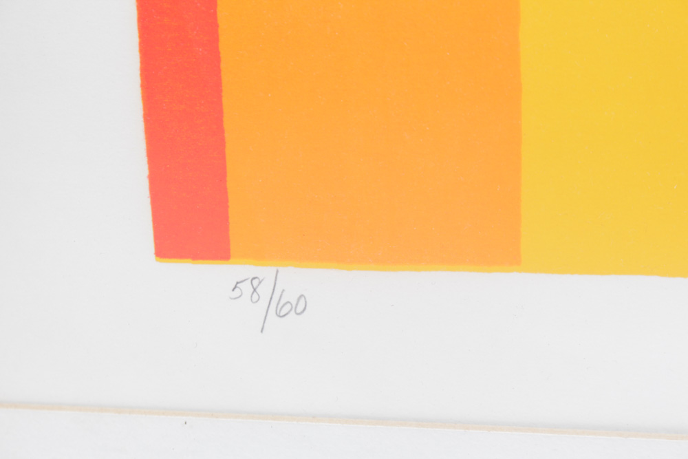 Bob Click 1969 Signed Limited Edition Serigraph "Babylon"