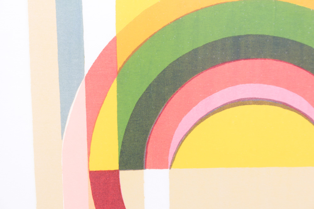 Bob Click 1969 Signed Limited Edition Serigraph "Babylon"