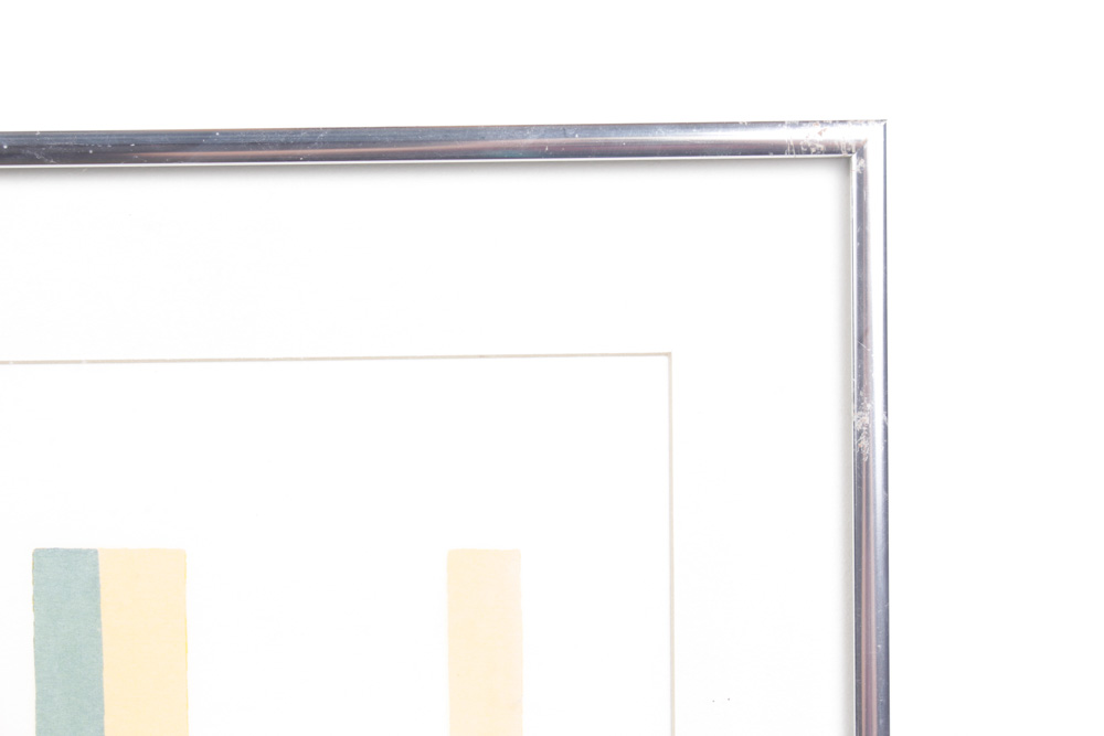 Bob Click 1969 Signed Limited Edition Serigraph "Babylon"