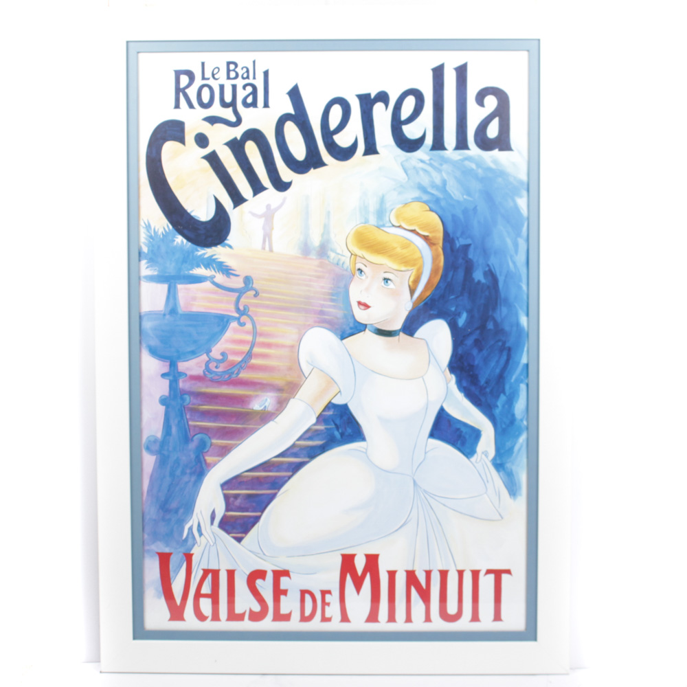Offset Lithograph of Cinderella "Le Bal Royal"