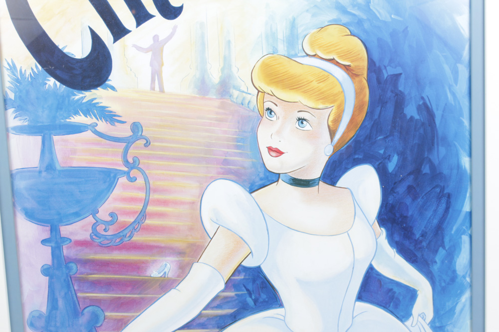 Offset Lithograph of Cinderella "Le Bal Royal"