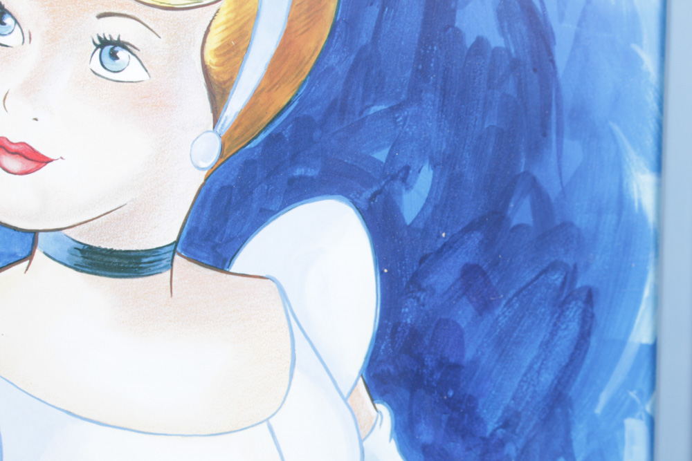 Offset Lithograph of Cinderella "Le Bal Royal"