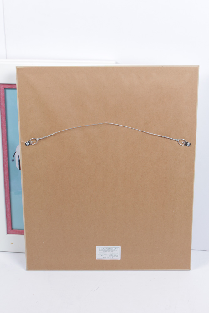 Whimsical Animal Offset Lithographs