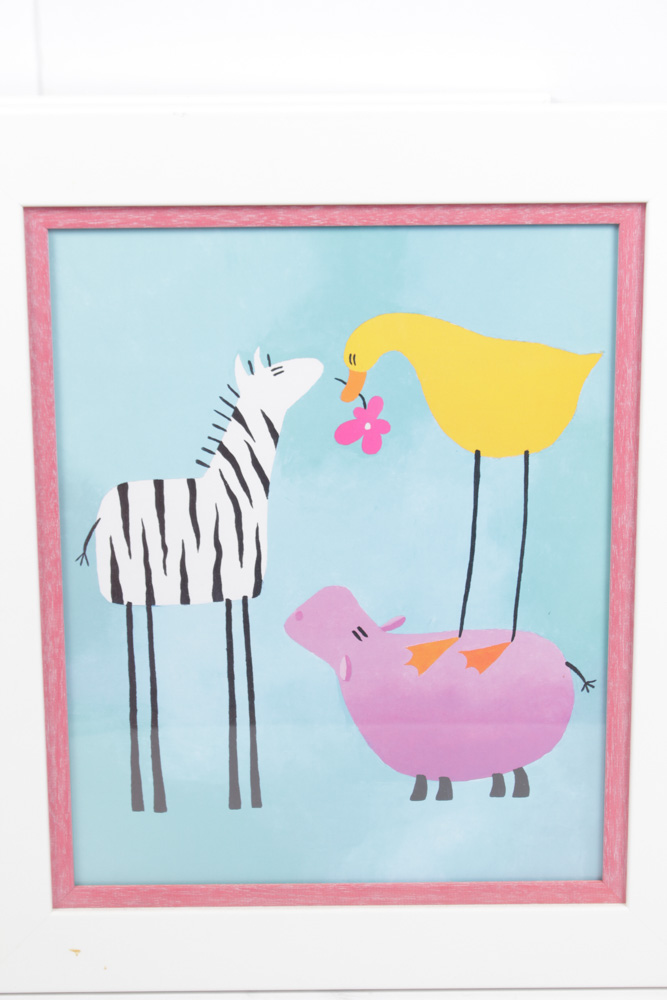 Whimsical Animal Offset Lithographs