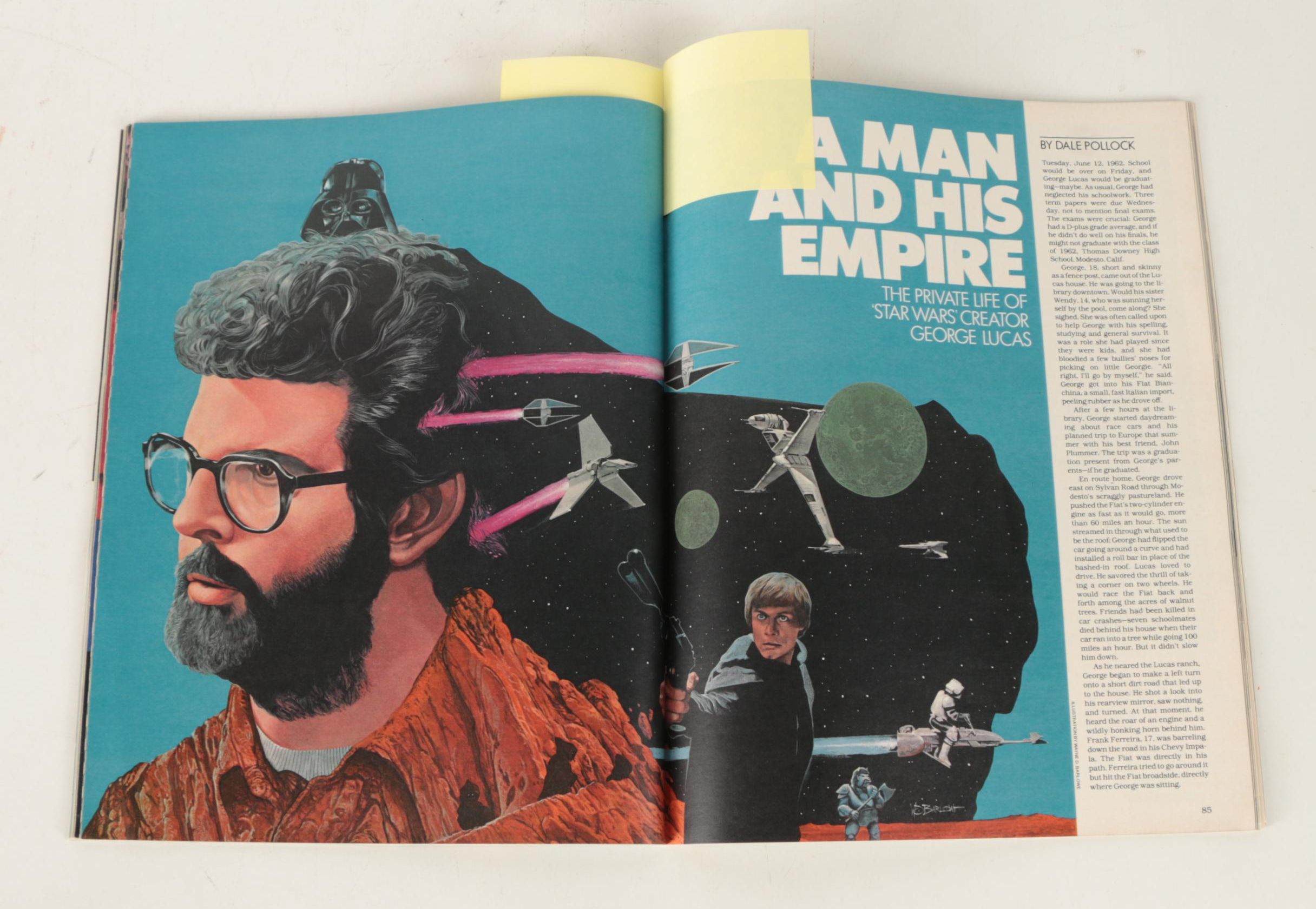 June 1983 "Life" Magazine With "Star Wars" "Return of the Jedi" Cover