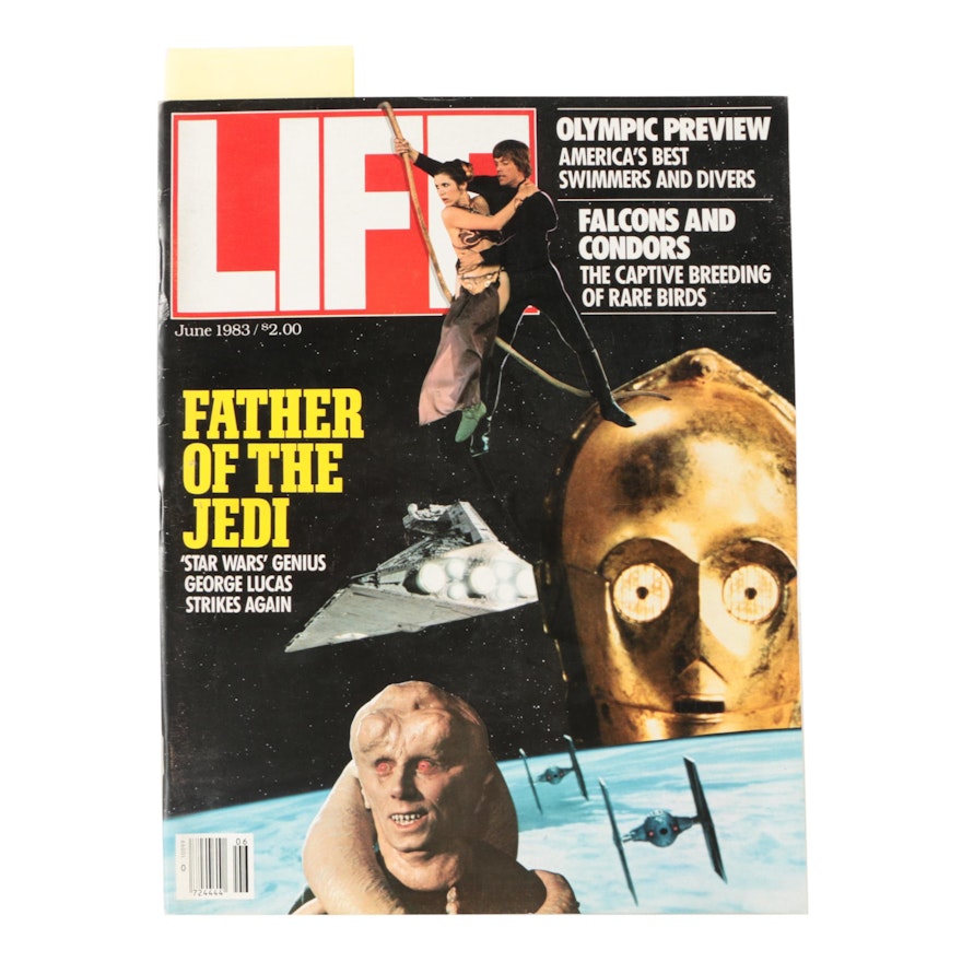 June 1983 "Life" Magazine With "Star Wars" "Return of the Jedi" Cover