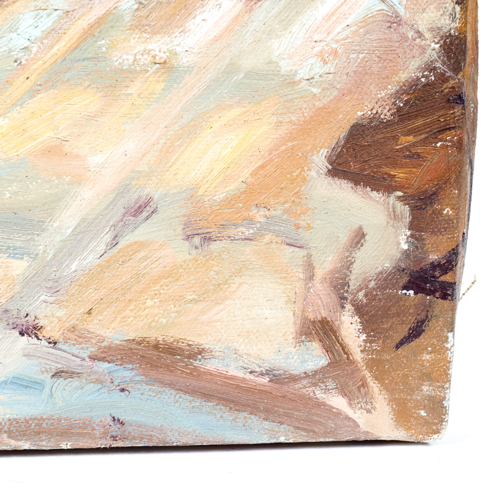 Oil Painting "Lonely Road" Attributed to Edward J. Hummer