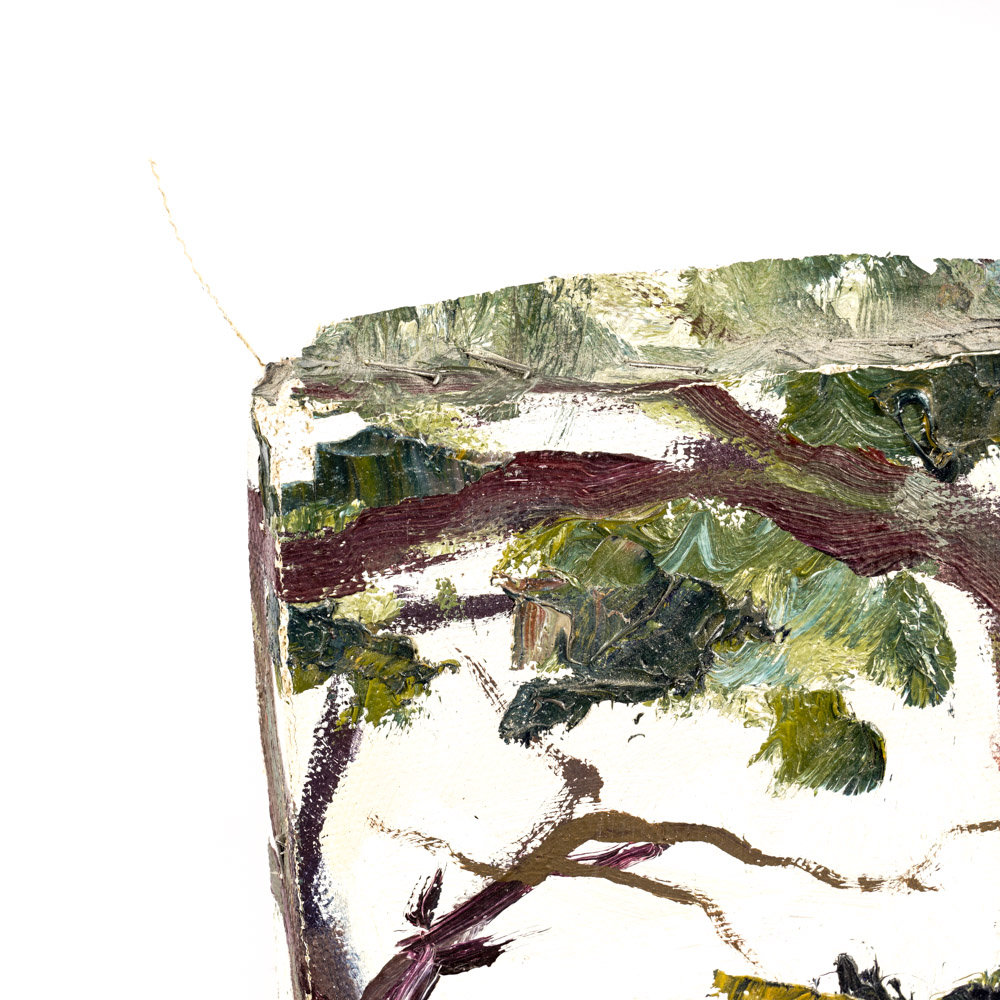 Oil Painting "Lonely Road" Attributed to Edward J. Hummer