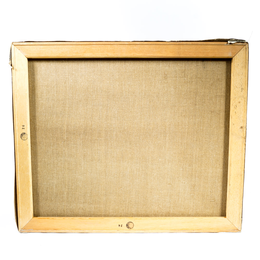 Oil Painting "Lonely Road" Attributed to Edward J. Hummer