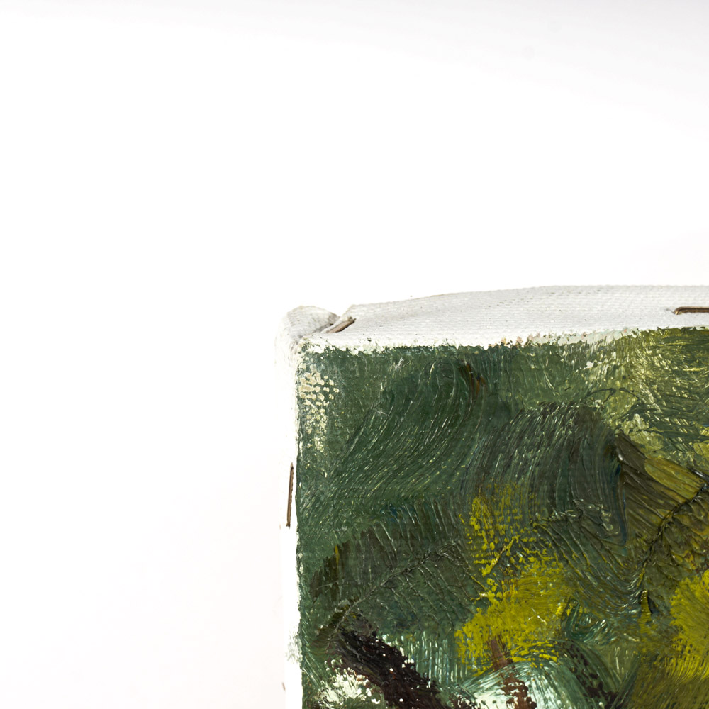 Judge Edward J. Hummer Original Oil Painting "Bridge House"