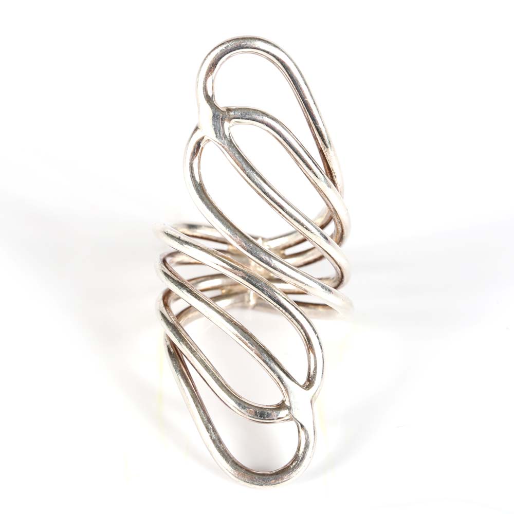 Sterling Silver Cocktail Ring