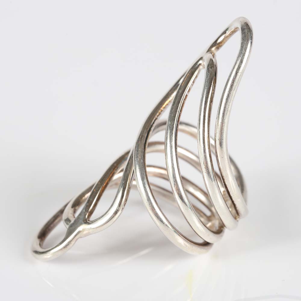 Sterling Silver Cocktail Ring