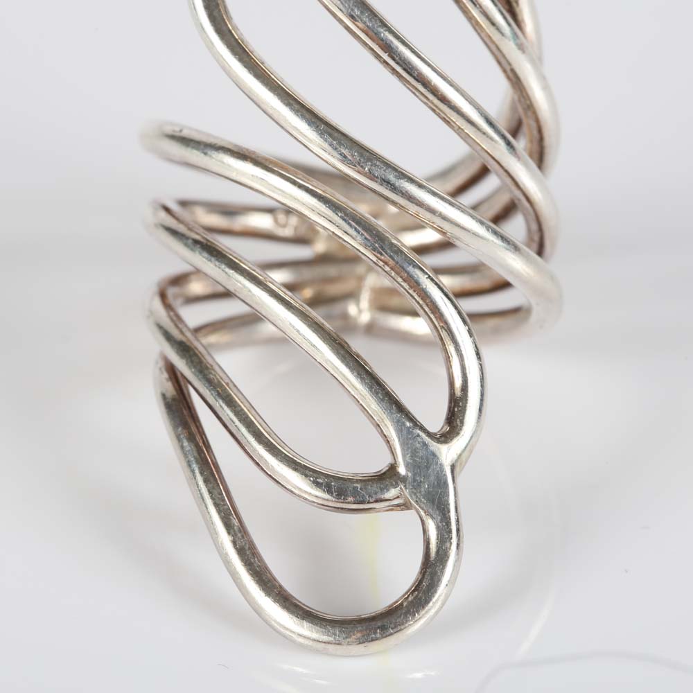 Sterling Silver Cocktail Ring