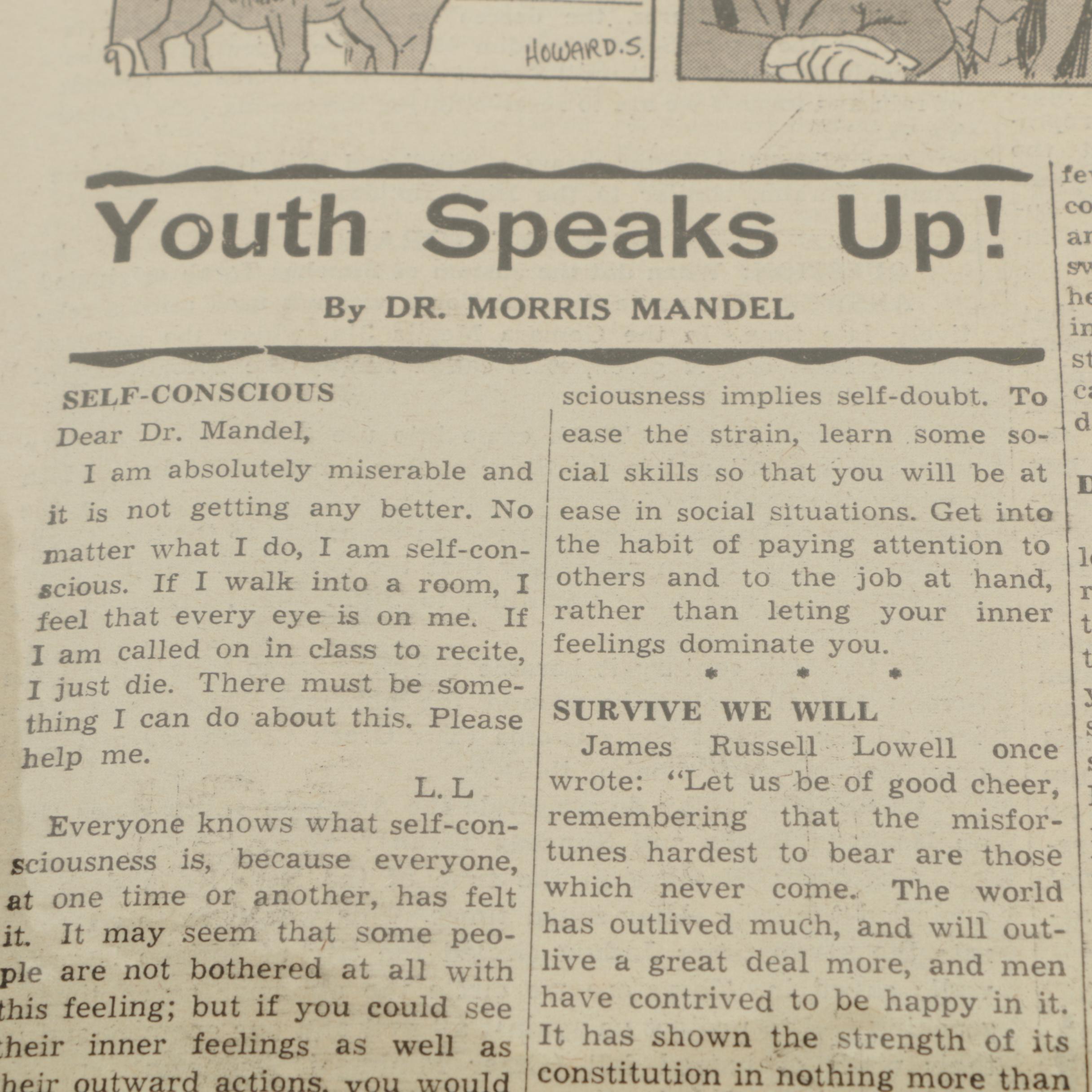 Spielman and Fine "Jewish Press" Newspaper Comics and Clippings