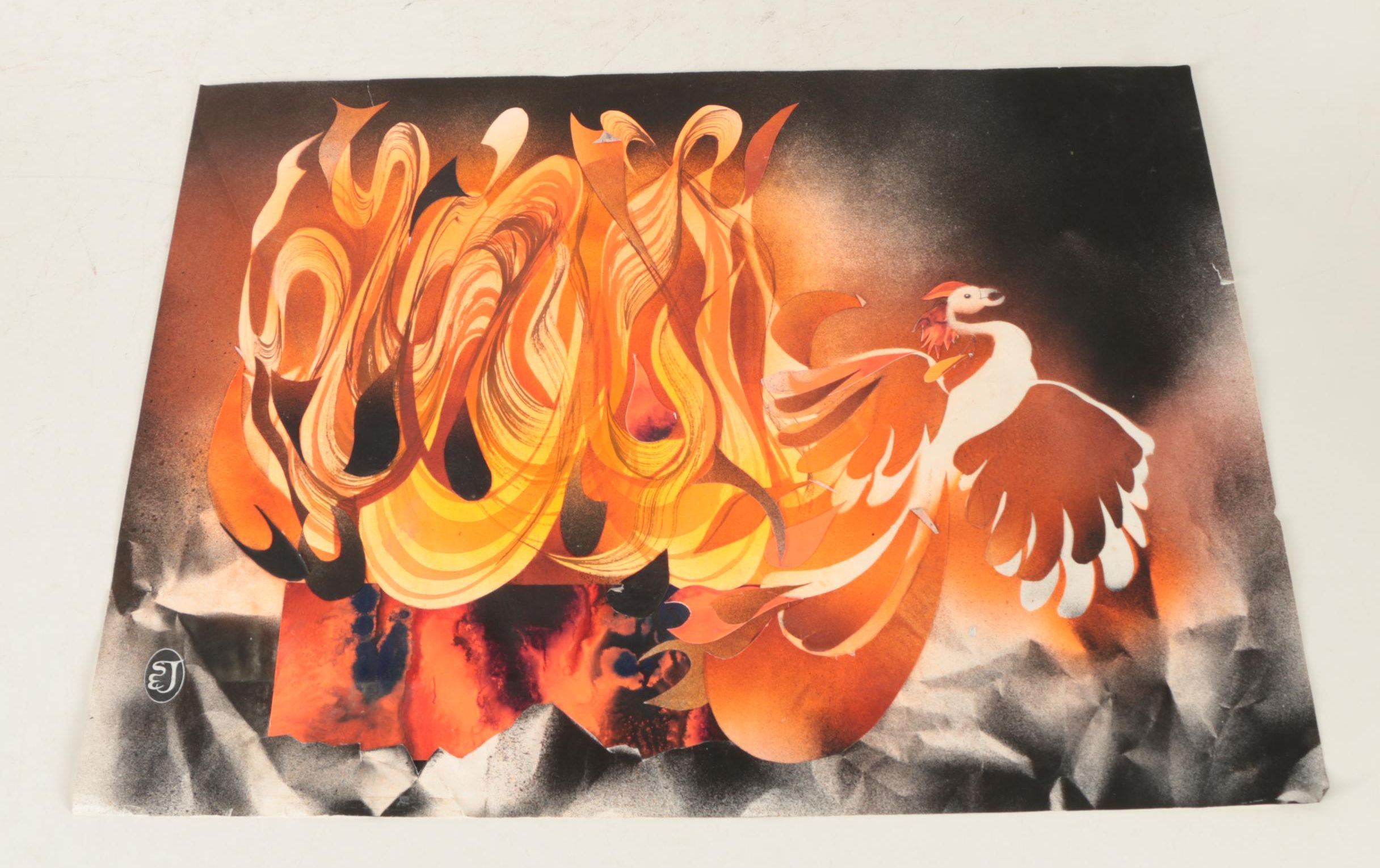 Assortment of Paintings Featuring L.F. Schultz