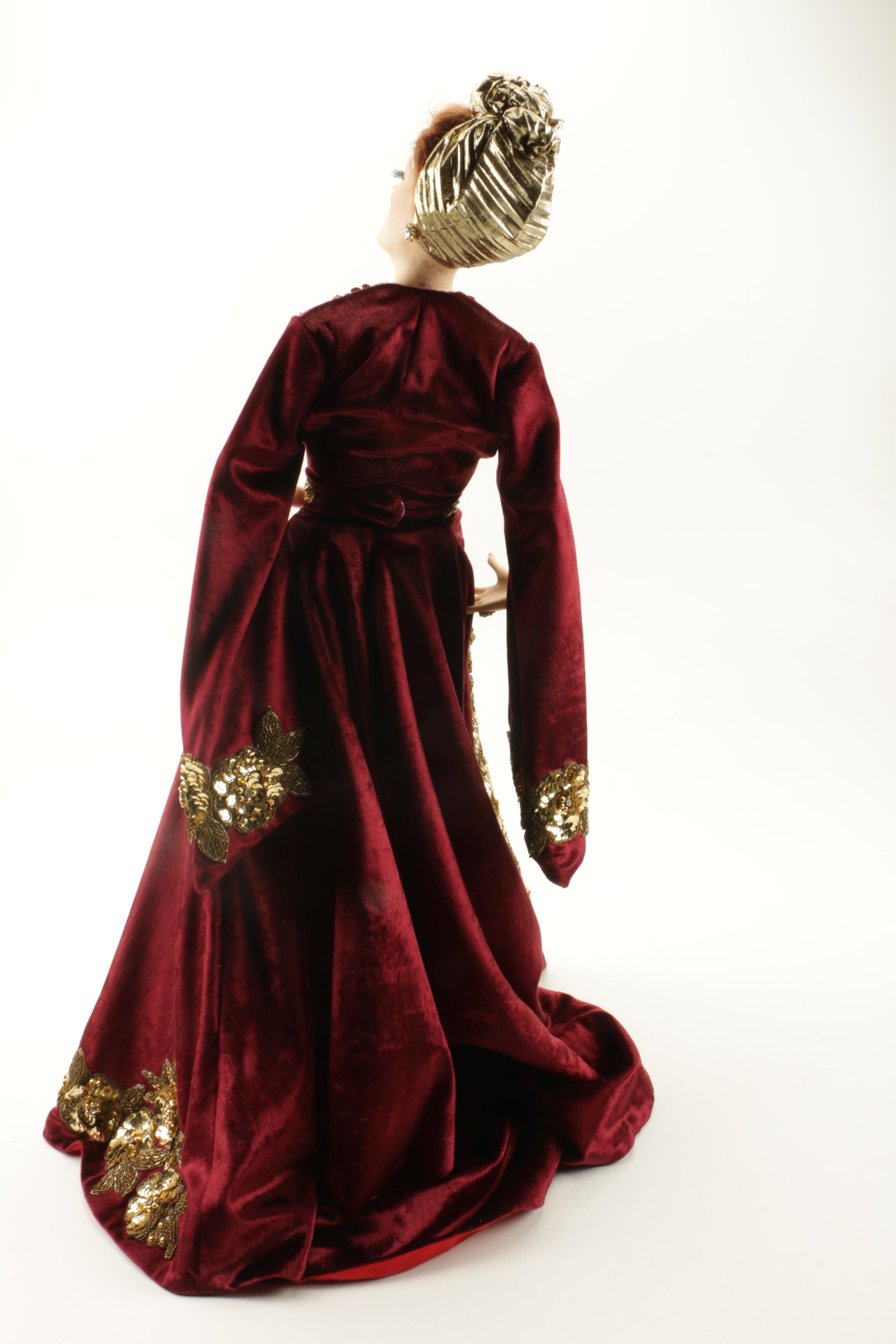 Gloria Swanson Porcelain Doll