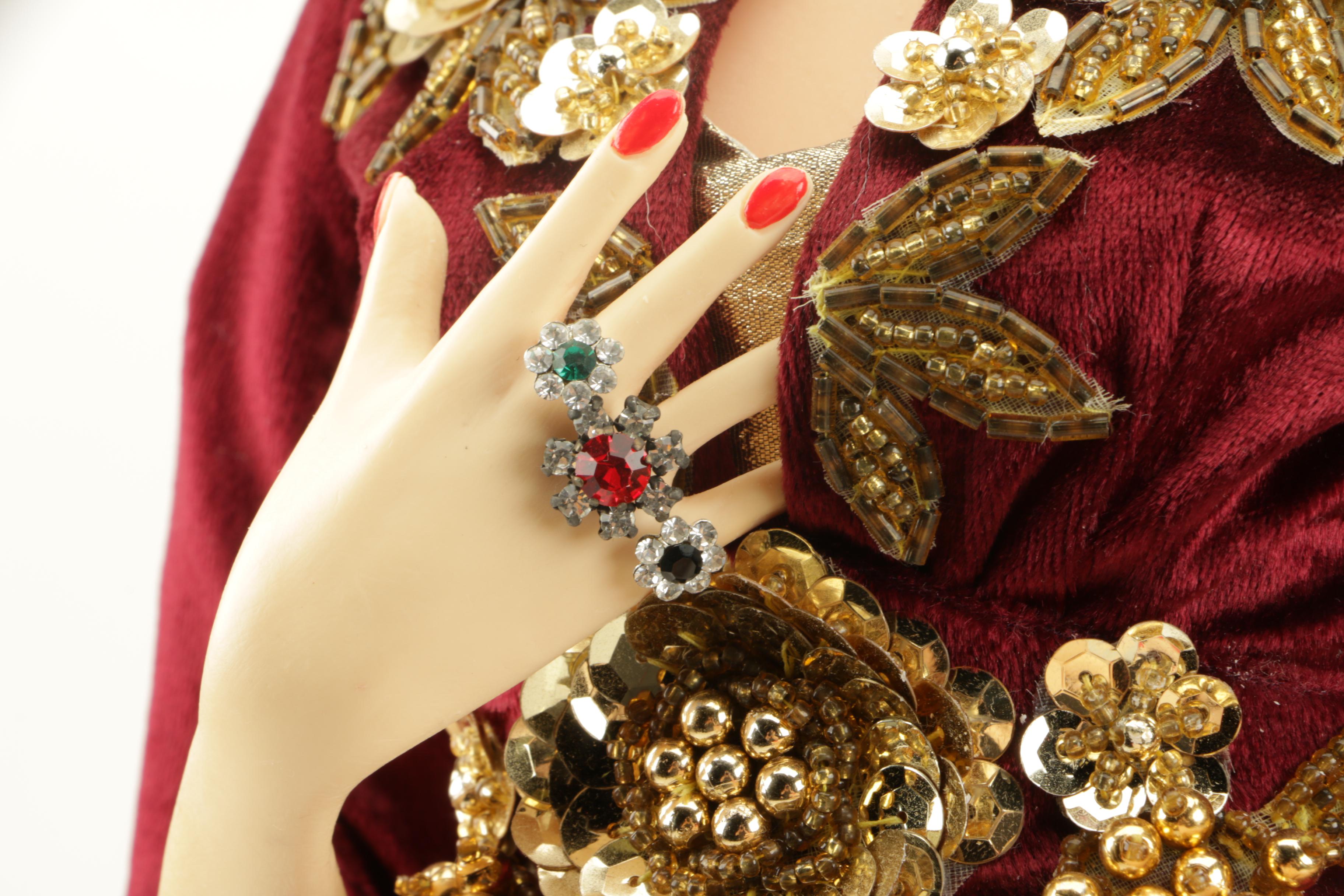 Gloria Swanson Porcelain Doll