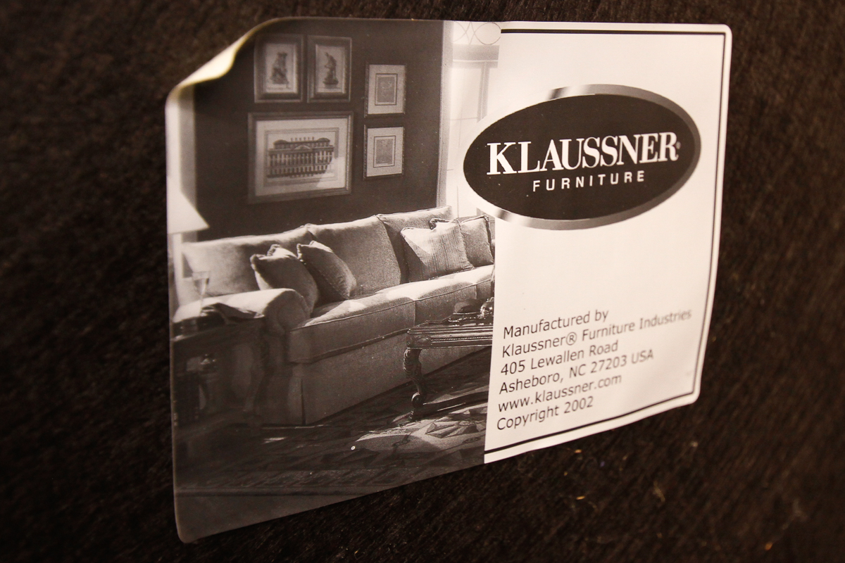 Deco Revival Leopard Print Club Chairs by Klaussner Furniture