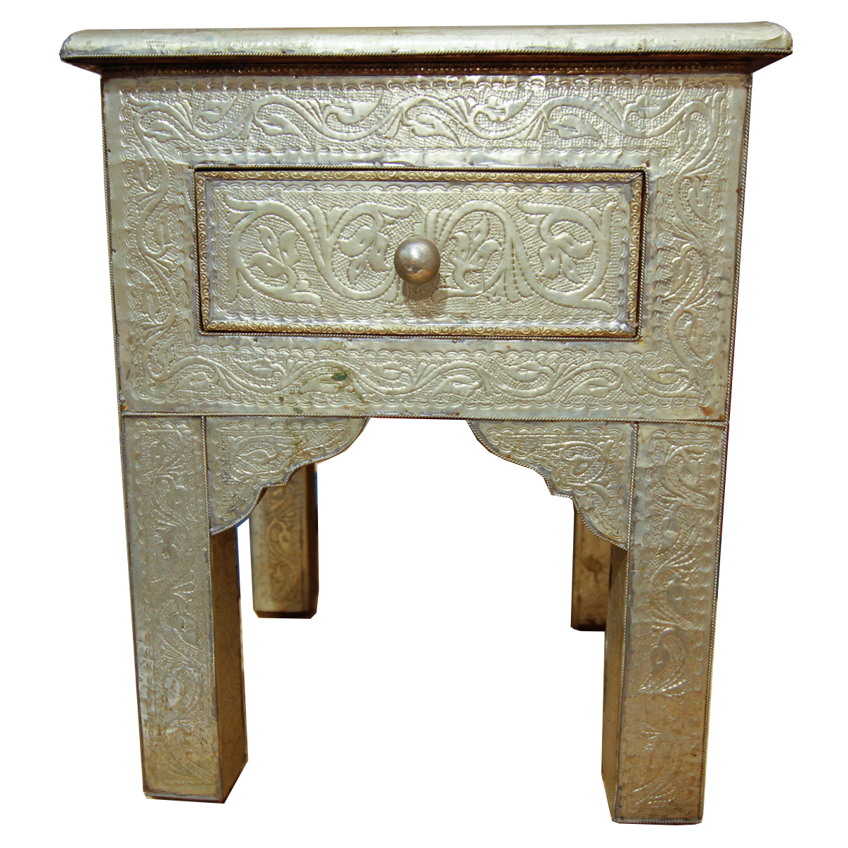 Moroccan Style Metal Side Table