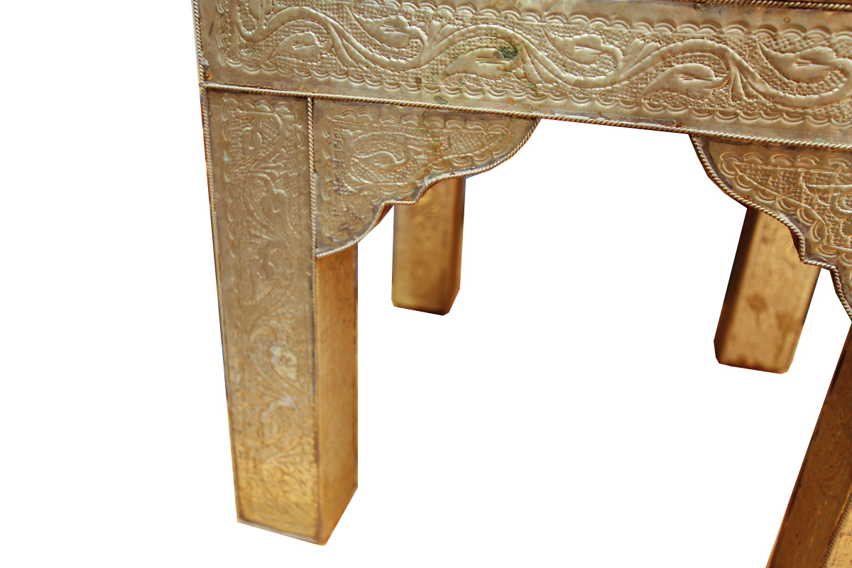 Moroccan Style Metal Side Table