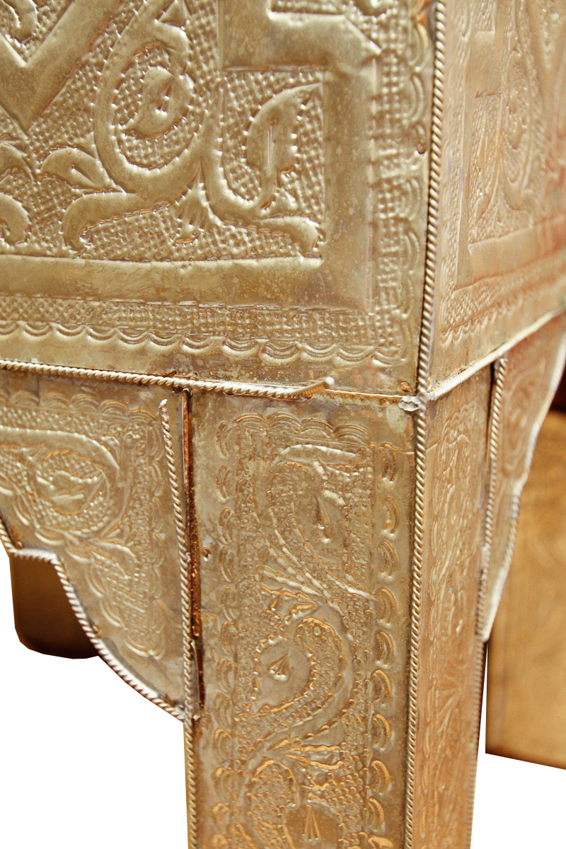 Moroccan Style Metal Side Table