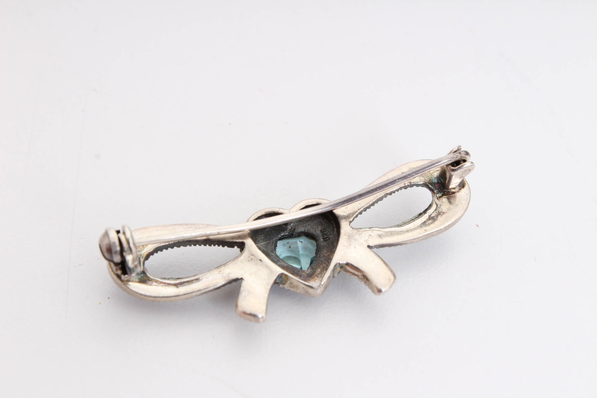 Sterling Silver Topaz Bracelet and Brooch