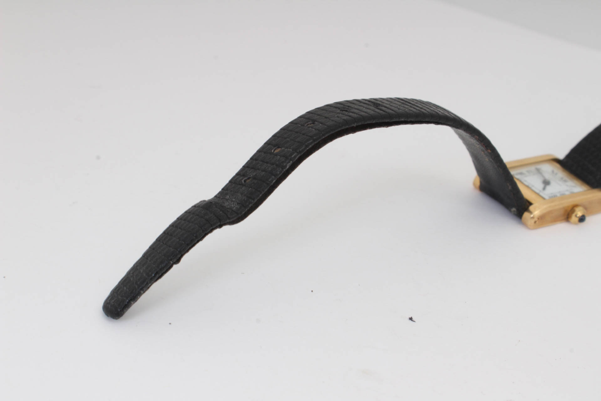 Cartier 18K Yellow Gold Tank Quartz Watch