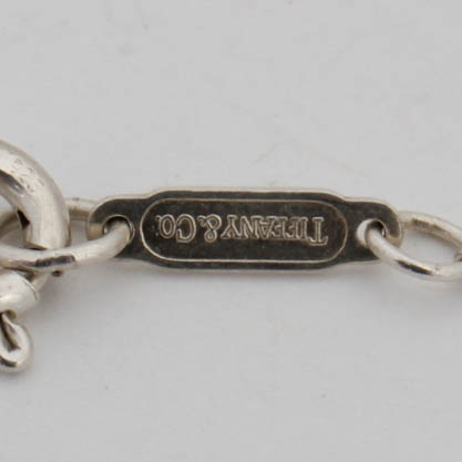 Tiffany & Co. 18K Yellow Gold and Sterling Silver Necklace