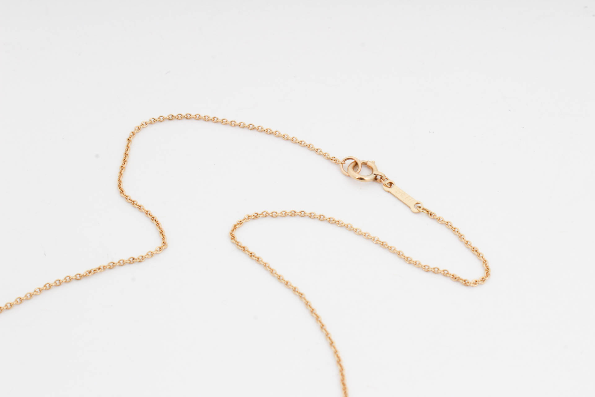 Tiffany & Co. Elsa Peretti 18K Yellow Gold Heart Necklace