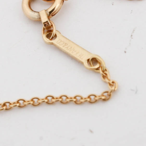 Tiffany & Co. Elsa Peretti 18K Yellow Gold Heart Necklace