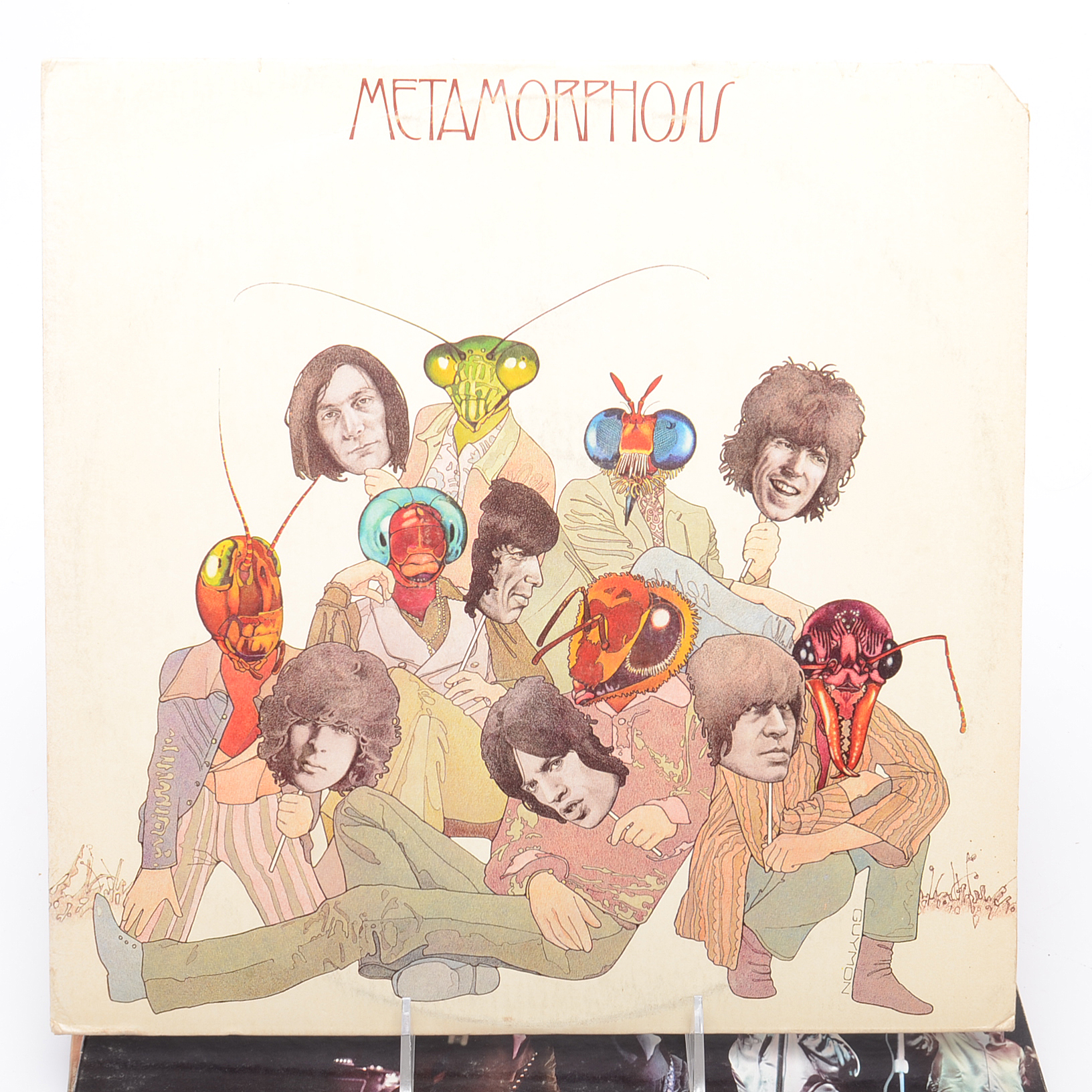 Seven Vintage Rolling Stones LPs