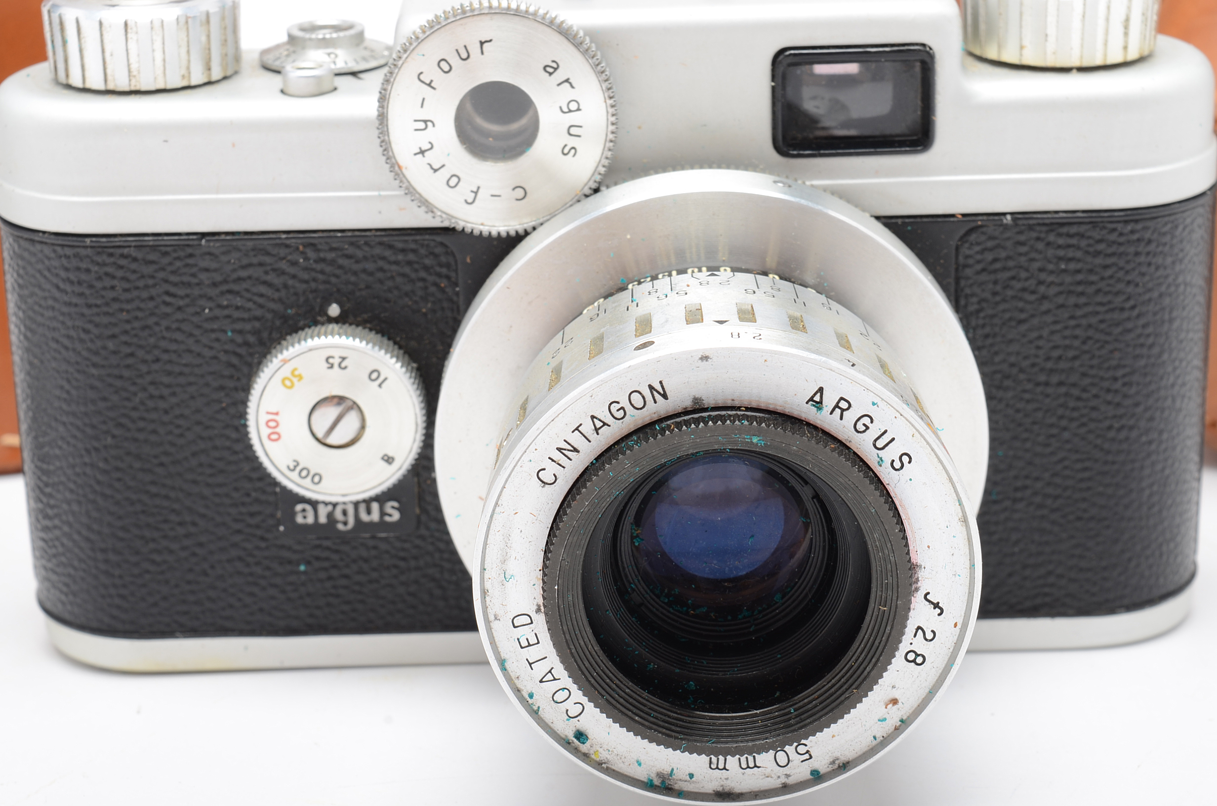 Argus C44 35mm Camera with 50mm and 100mm Lenses